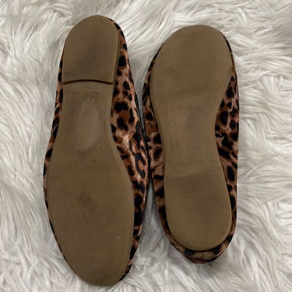 GAP Leopard Print Velour Slip On Loafers Sz 7 - Picture 10 of 15